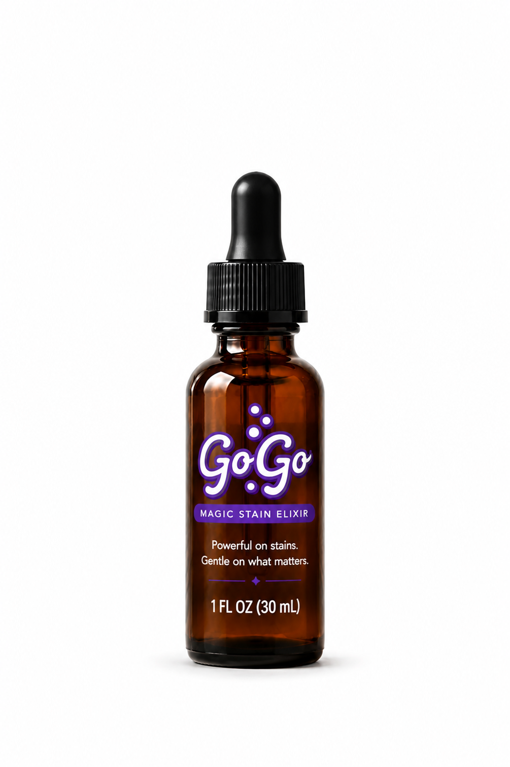 GoGo Magic Stain Elixir 1 oz Travel Precision Dropper